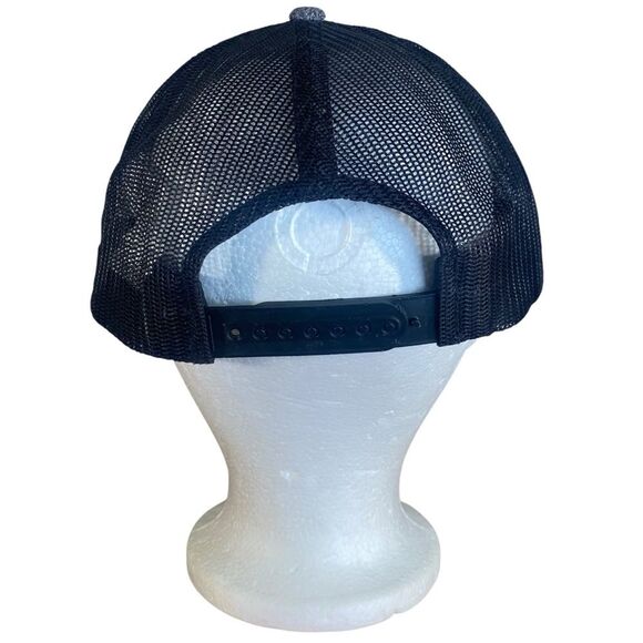 Columbia Mesh Snap Back Baseball Cap High Crown Two Tone One Size Fits Most - Picture 4 of 6